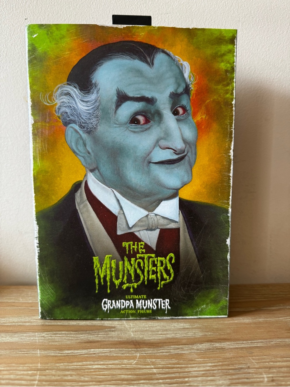 The Munsters Grandpa Munster ultimate figure with accessories. NIB